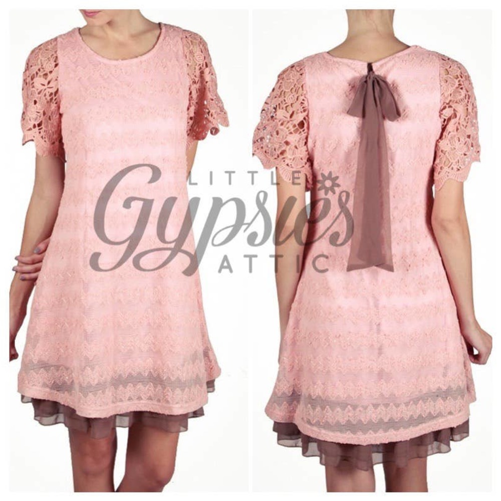 A’reve Neapolitan Romantic Lace Dress - Picture 4 of 14